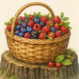 корзина ягод