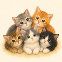 котята
