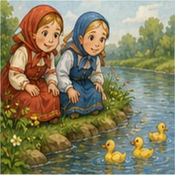 Люба и Оля