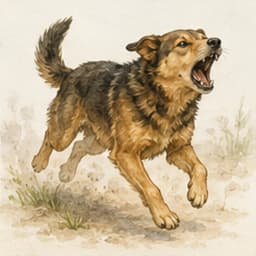 собака